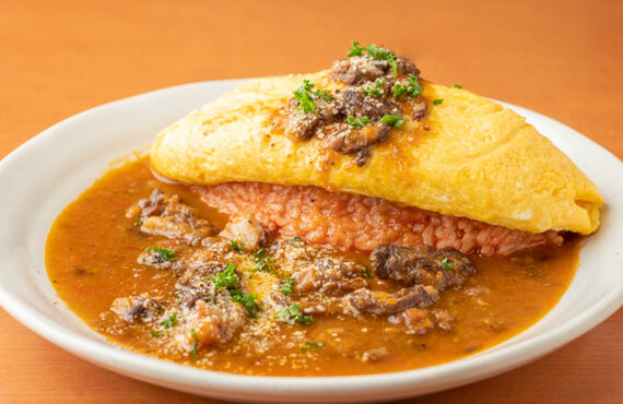 三宮の肉バルではステーキ丼やオムライス等の人気メニューがテイクアウトできます！