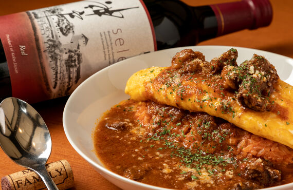 【三宮ランチ】絶品ソースのふわふわオムライスをTrim三宮店で！